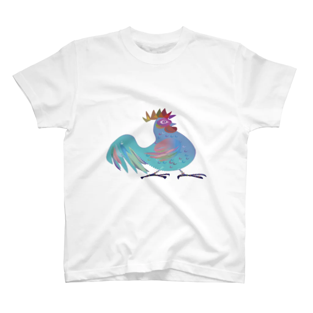 fDESIGNのfm_09_Rooster スタンダードTシャツ