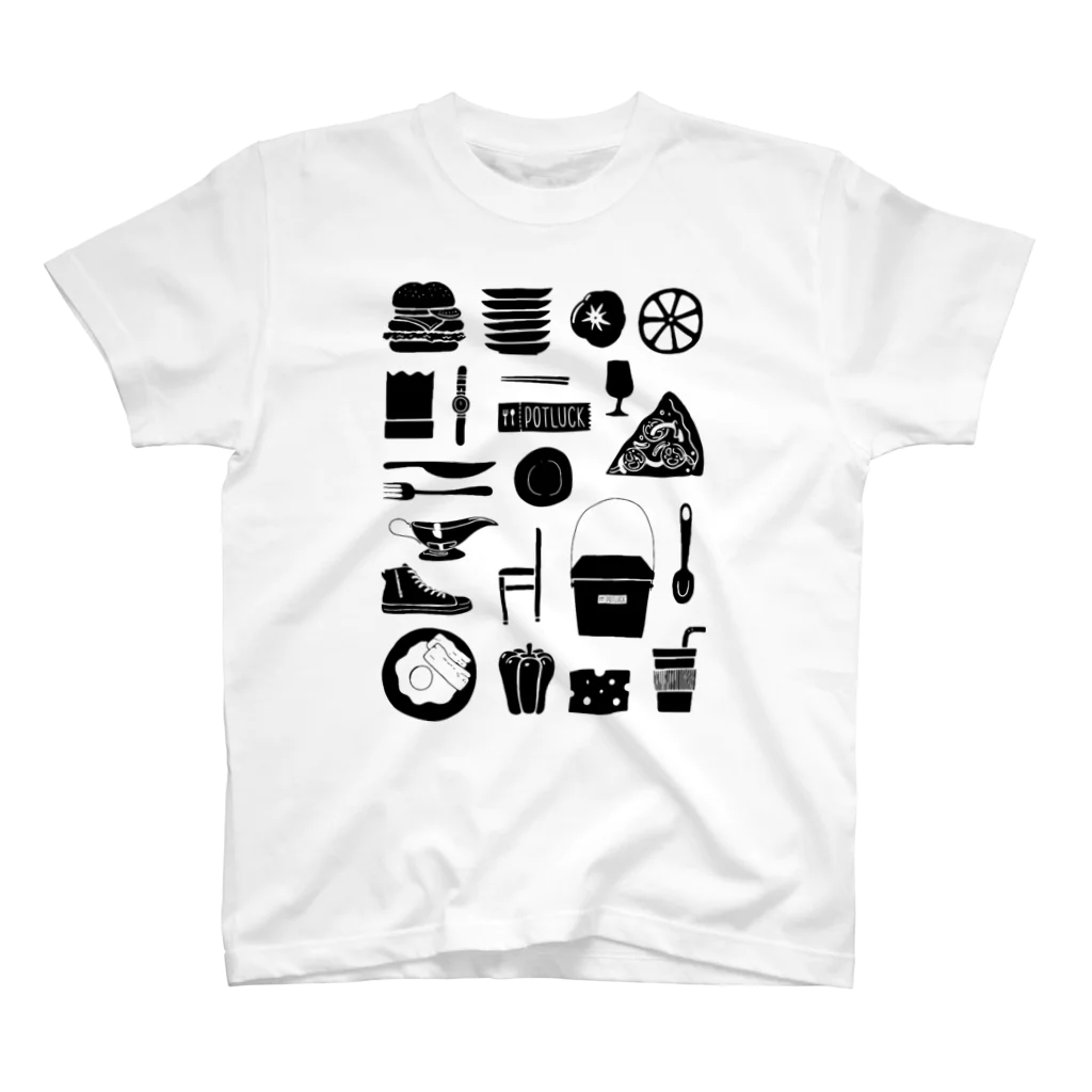 POTLUCK（ポットラック）のPOTLUCK Graffiti スタンダードTシャツ