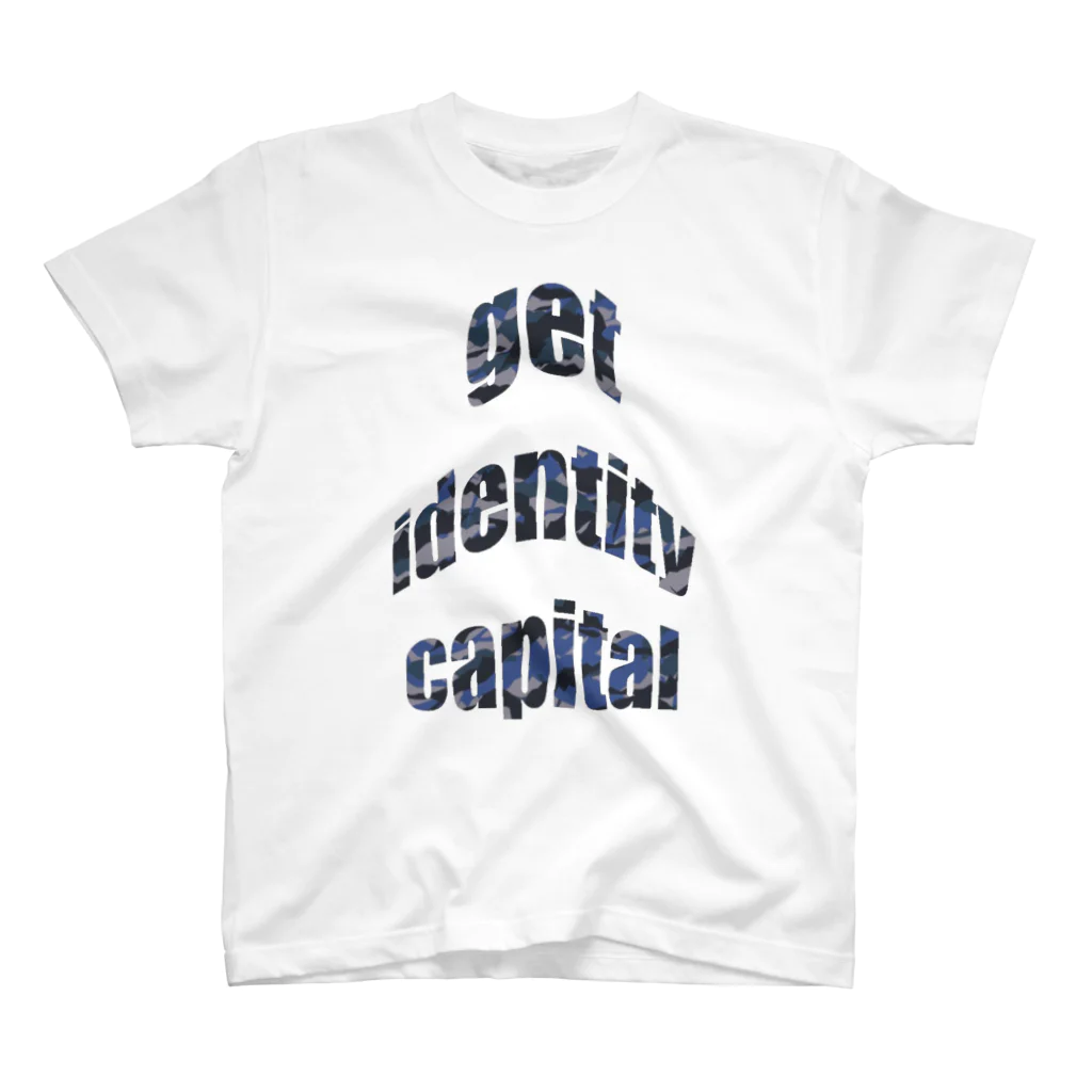 seiyafujitaのget identity capital スタンダードTシャツ