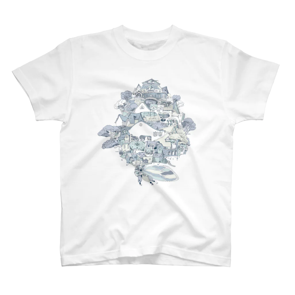 SanononoteのTreeHopper ~ツノゼミの木~ Regular Fit T-Shirt