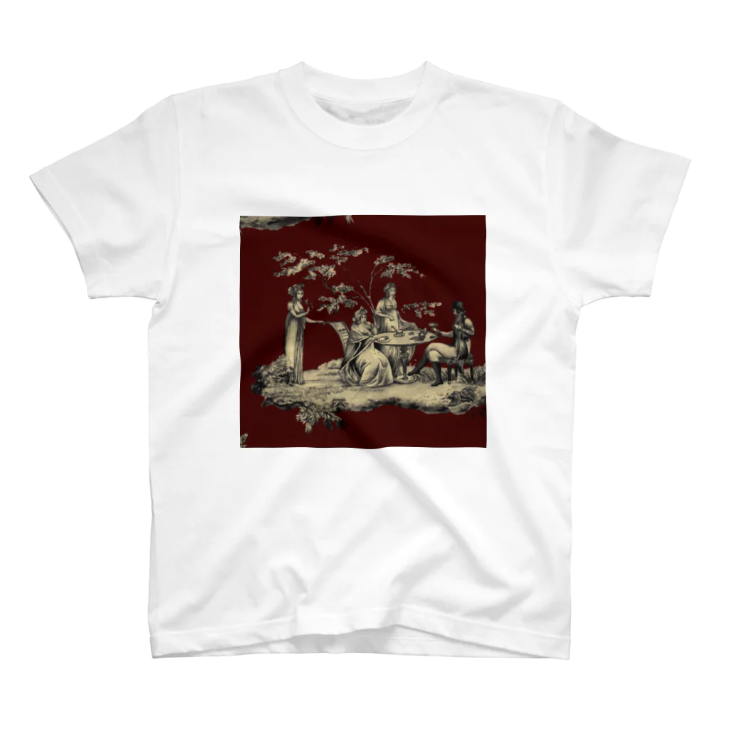 J. Jeffery Print Galleryのトワルドジュイ Toile de Jouy スタンダードTシャツ