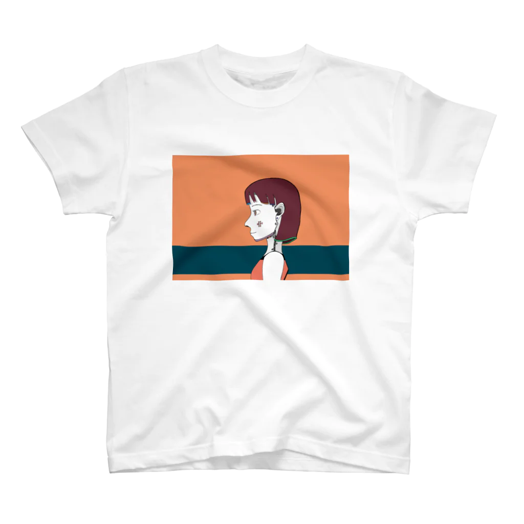 櫛谷久紗/KusyaKUSHIYAのサイボーグ Regular Fit T-Shirt