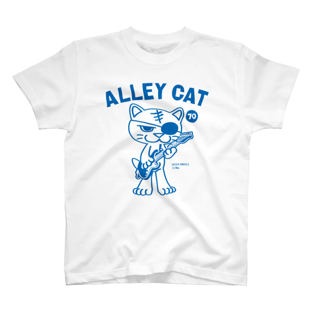 NaoのALLEY CAT 〜ドラ猫モータース ギター/ナックル〜 スタンダードTシャツ