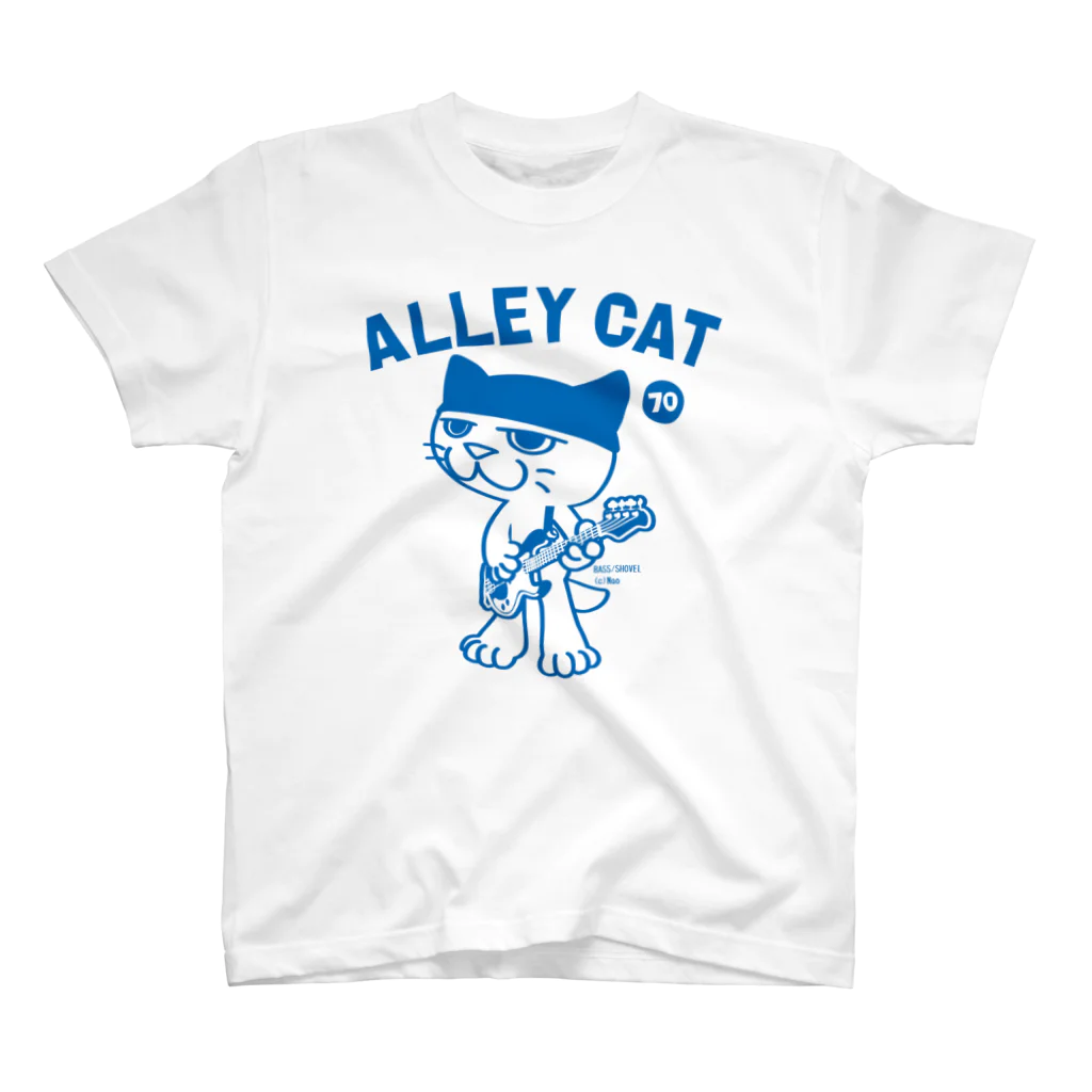 NaoのALLEY CAT 〜ドラ猫モータース ベース/ショベル〜 スタンダードTシャツ