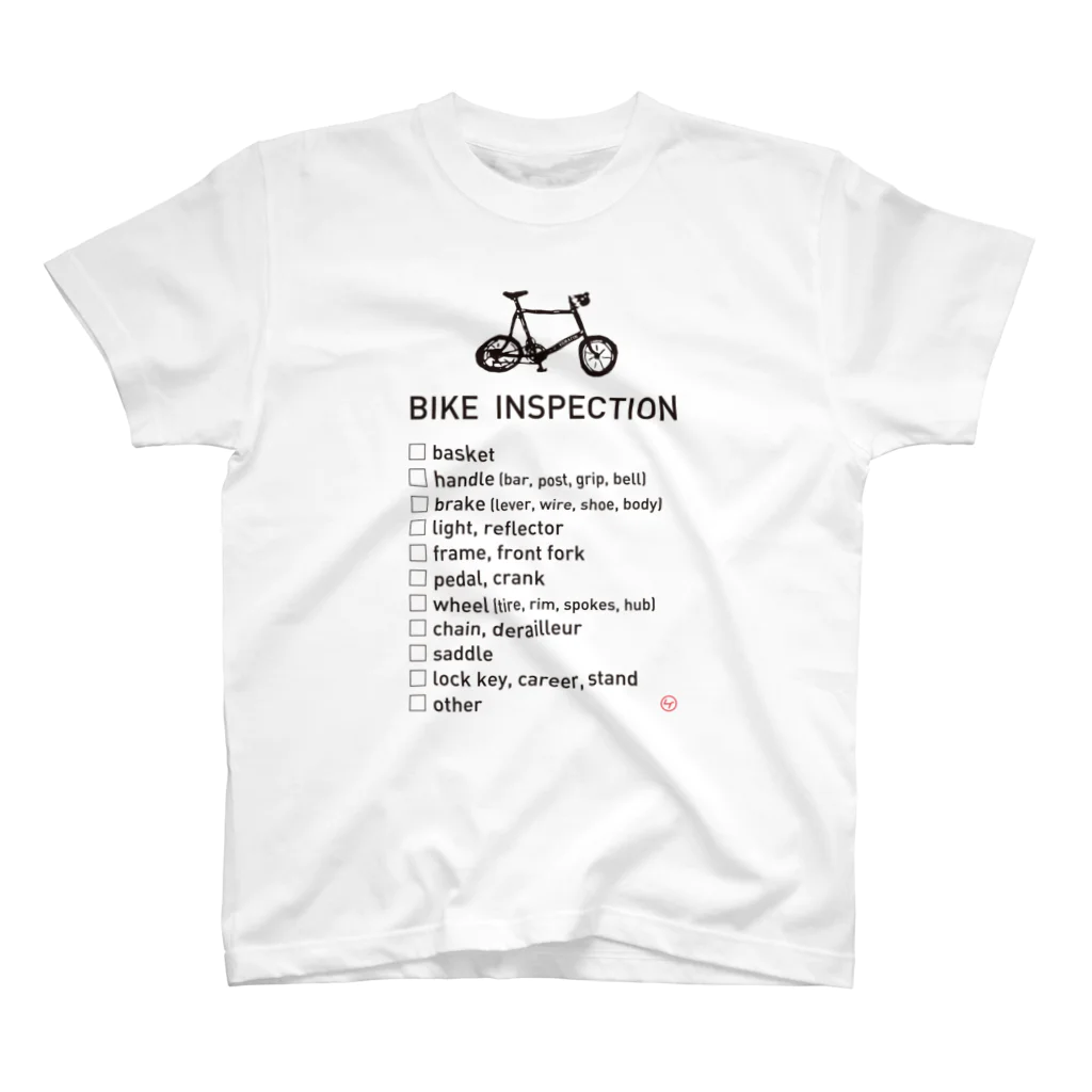 YAMARINのBIKE INSPECTION Regular Fit T-Shirt