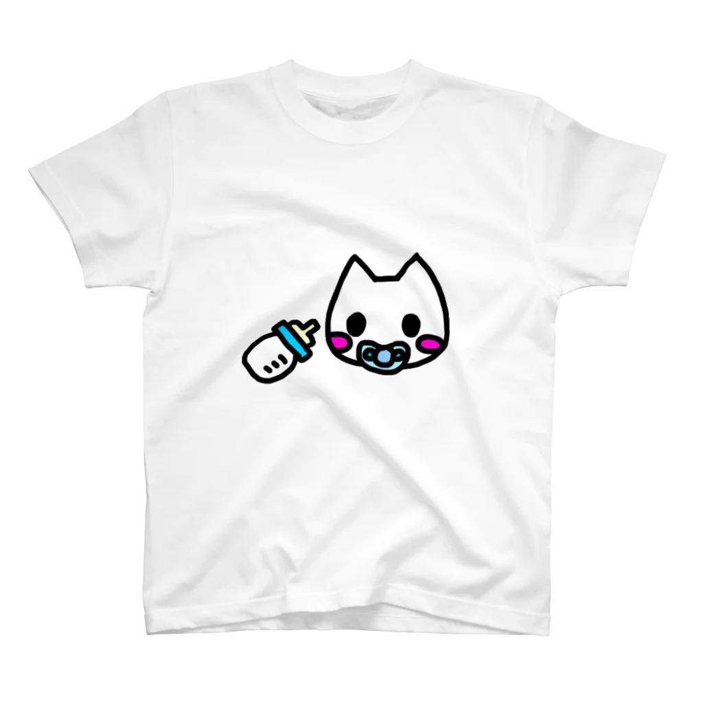 ☆べあごのおへや☆のばぶ^^くん Regular Fit T-Shirt