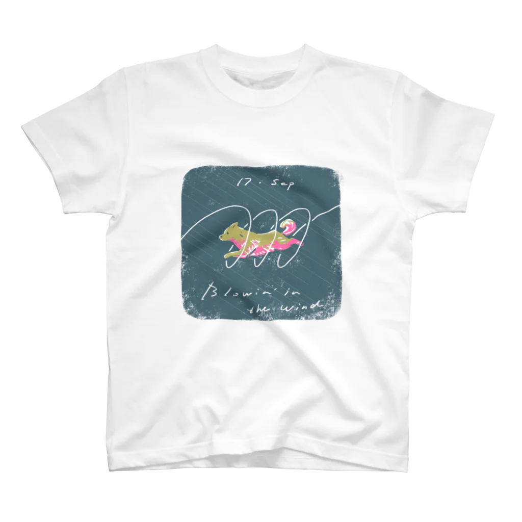 One Dog a Dayの9.17 Blowing in the Wind スタンダードTシャツ