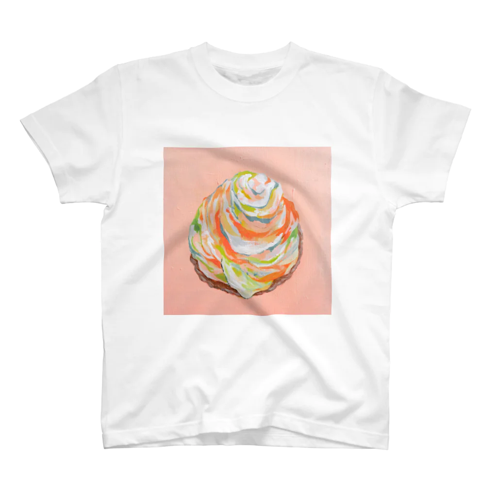 イナバユリコのpink cupcake スタンダードTシャツ