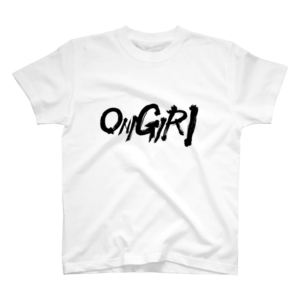 天王寺 真道のONIGIRI　ロゴ スタンダードTシャツ