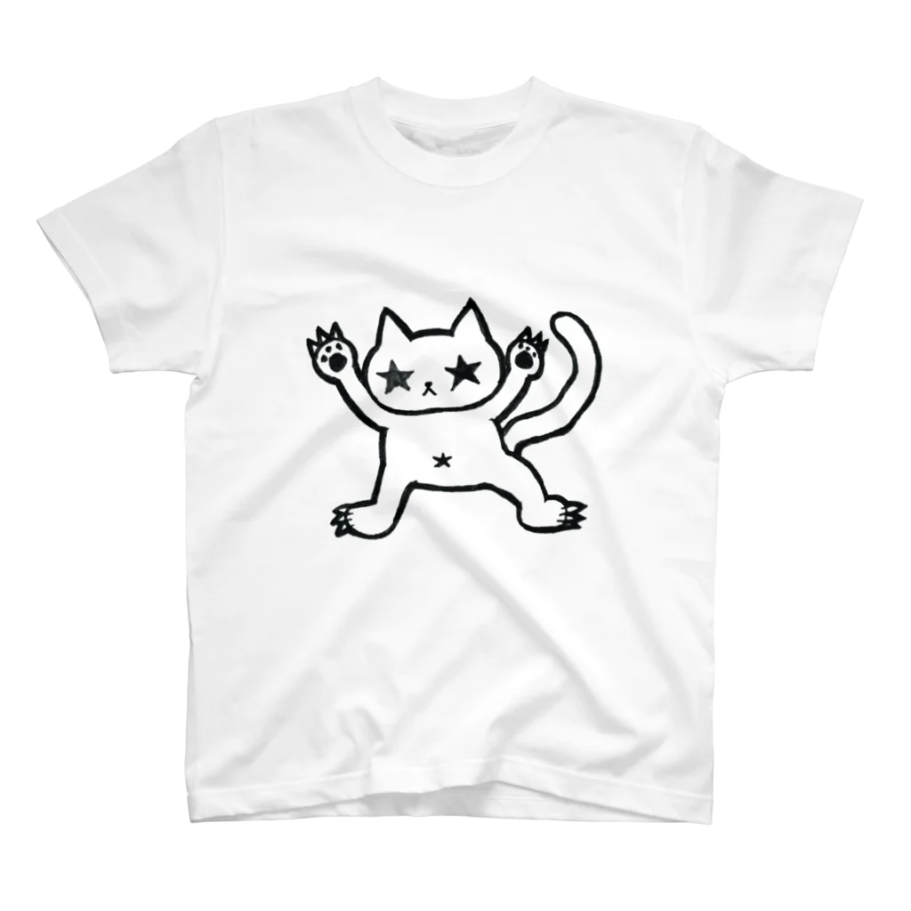 cohanaの自由気ままに生きる猫 スタンダードTシャツ