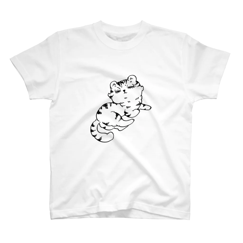 せきやゆりえ落書きショップのミランすやすや スタンダードTシャツ