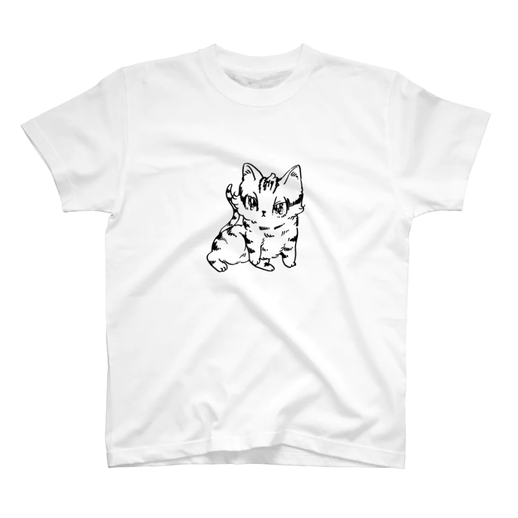 せきやゆりえ落書きショップのヤマトずわり スタンダードTシャツ