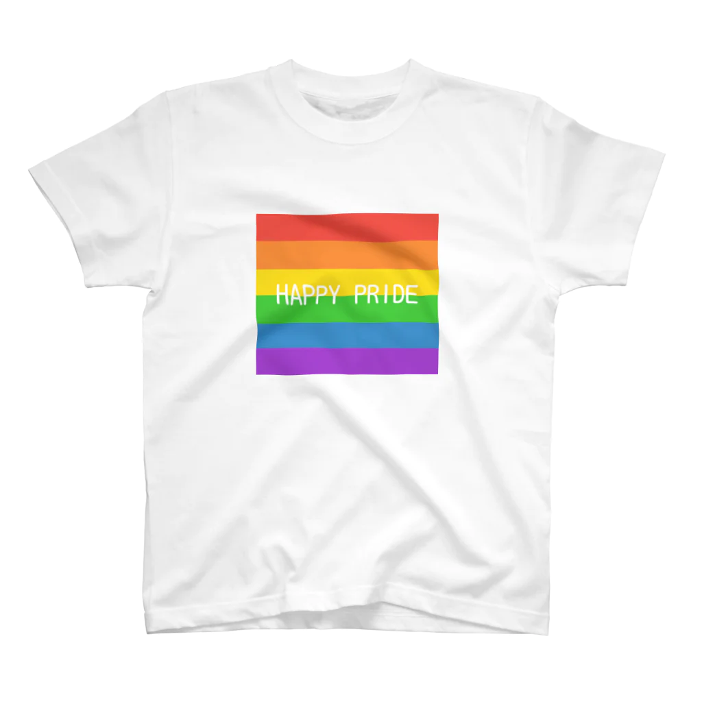 旻天堂(旧 ゆうれい星)のHAPPY PRIDE スタンダードTシャツ