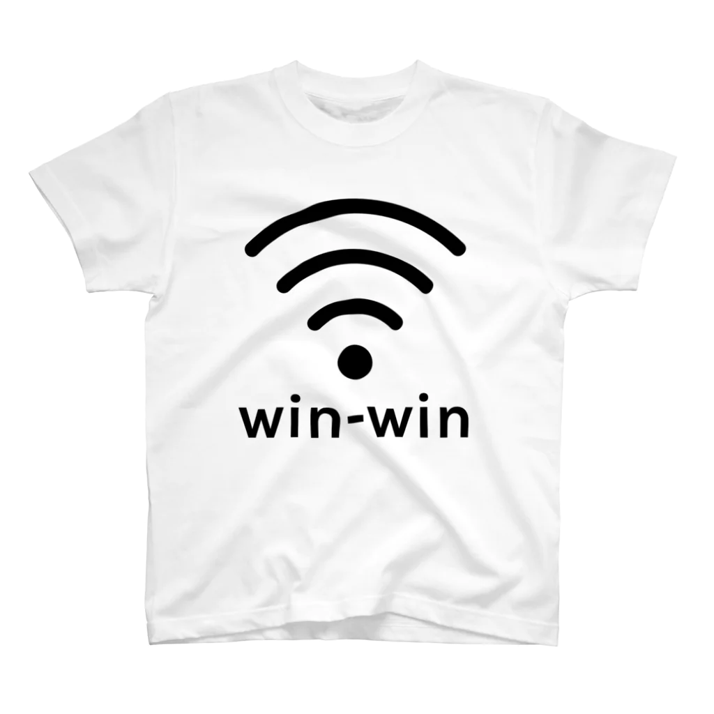 ポジティブSHOPのwin-win Regular Fit T-Shirt