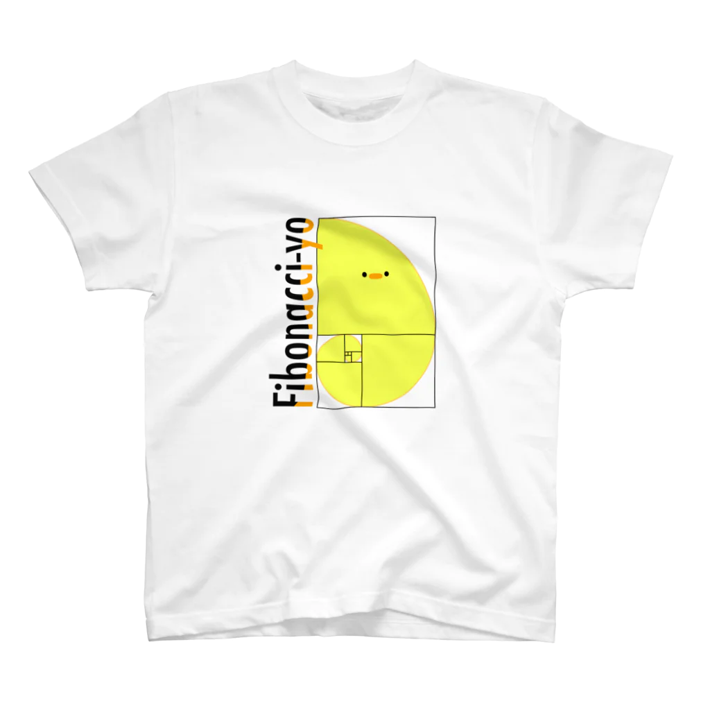 ぷにおもちSHOPのフィボナッチーヨ Regular Fit T-Shirt