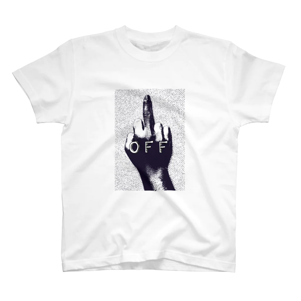 üT(ユート)のfuck off T-shirt スタンダードTシャツ