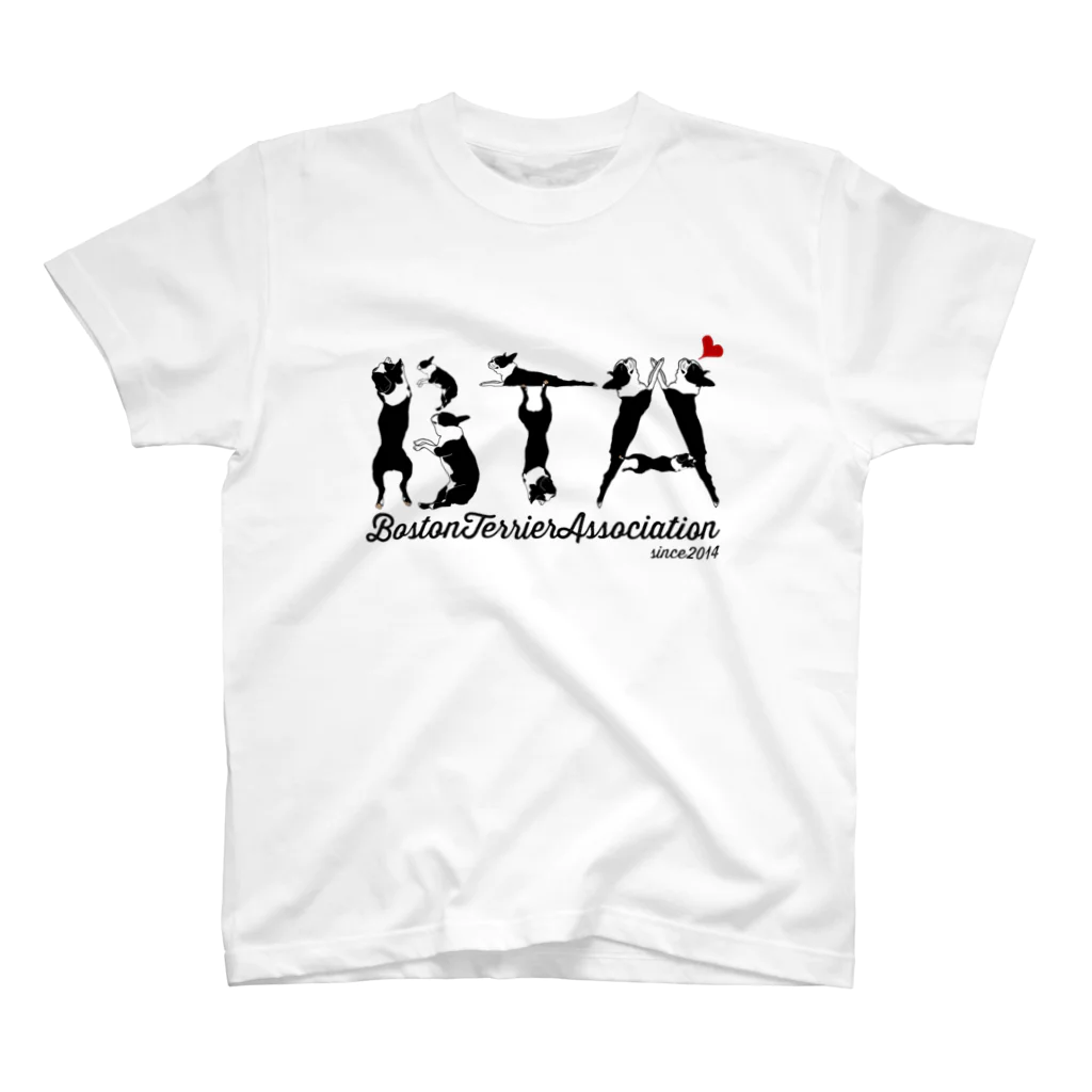 Rockbay67（ロックベイ）のボストンテリア同好会(BTA) スタンダードTシャツ