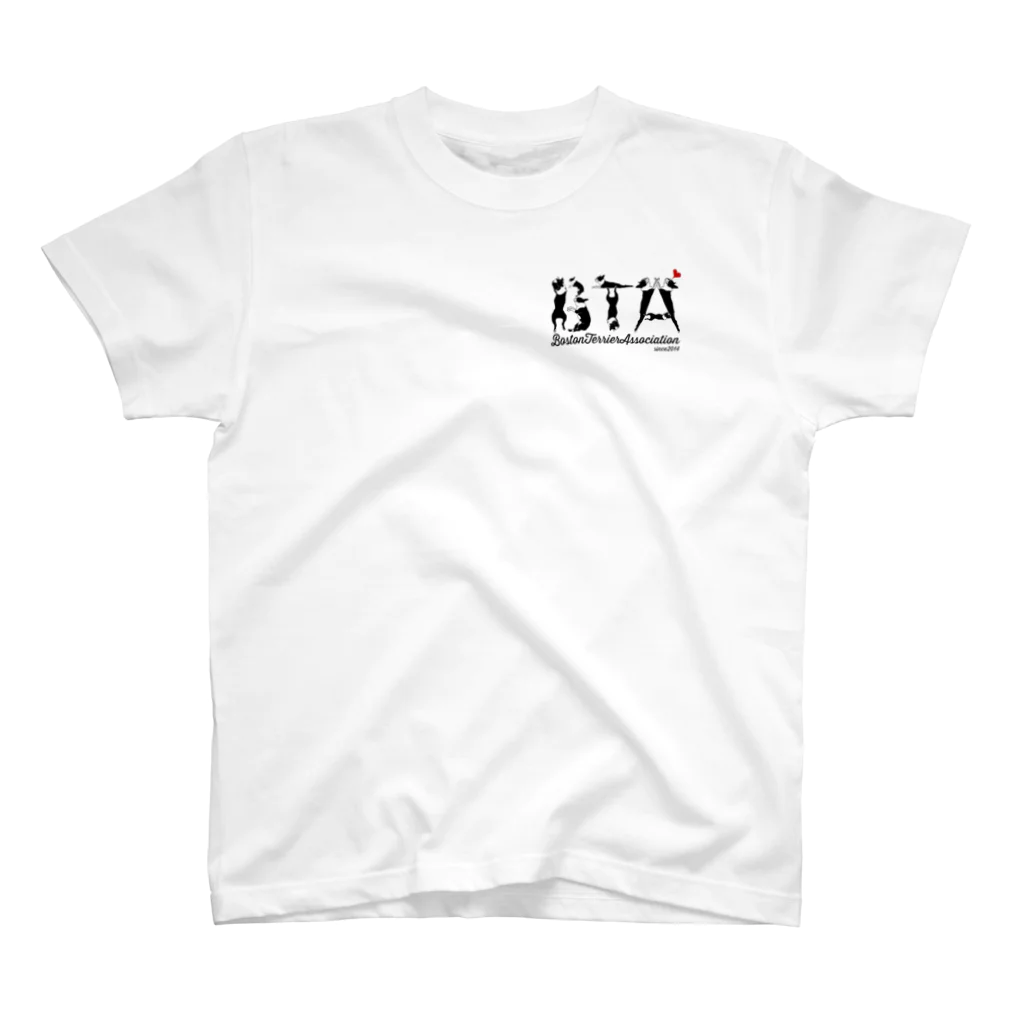 Rockbay67（ロックベイ）のボストンテリア同好会(BTA) Regular Fit T-Shirt