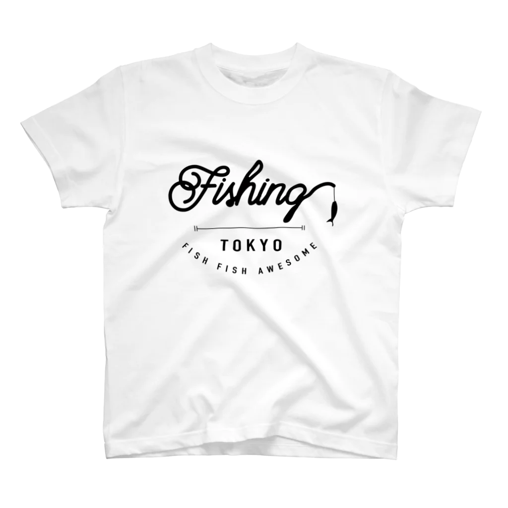 FISH FISH AWESOMEのFFA_fishing Tシャツ スタンダードTシャツ