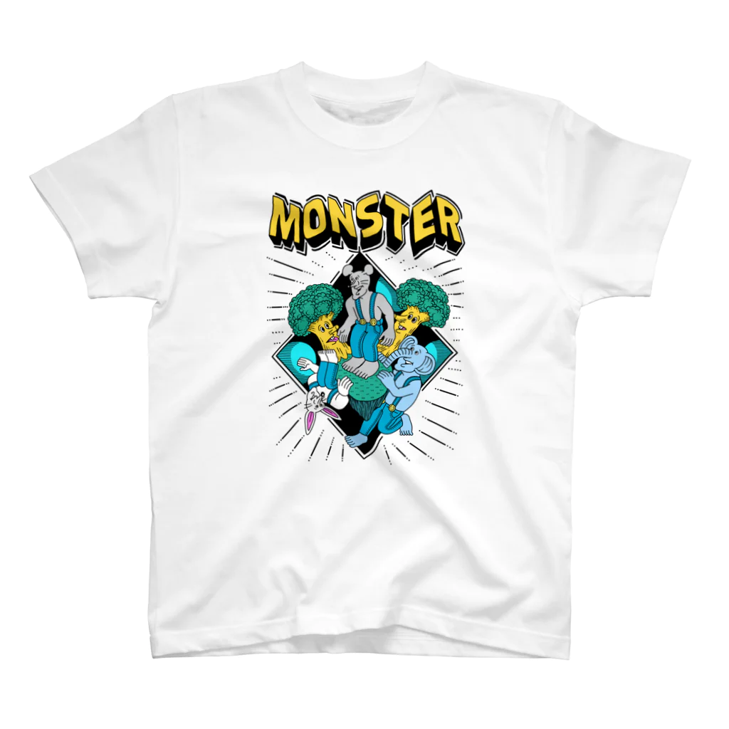 THE DOUBUTSU-ZOO SHOPのMONSTER スタンダードTシャツ