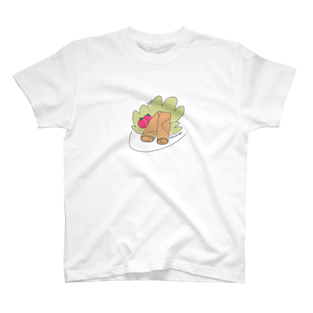 Oicoloのあつあつのはるまき スタンダードTシャツ