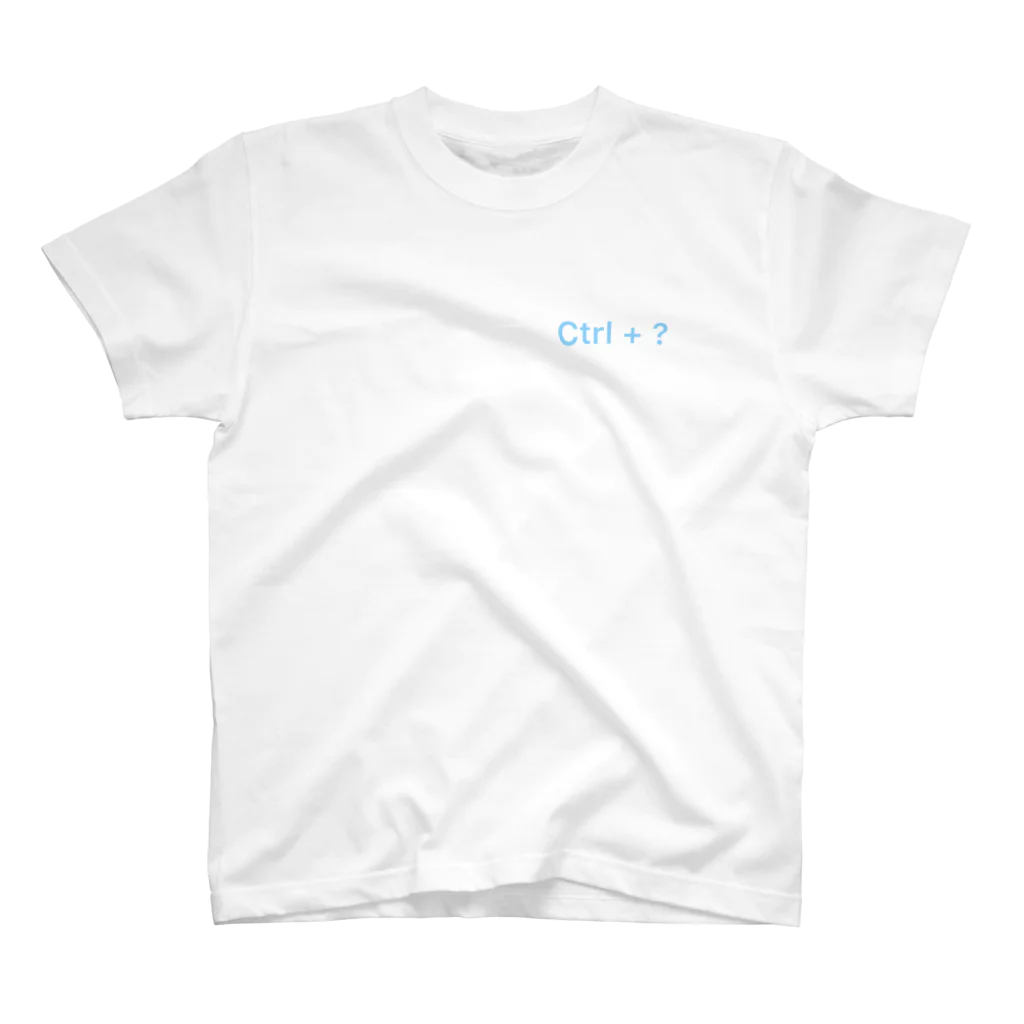 Ctrl + ?のCtrl + ? keyboard Regular Fit T-Shirt