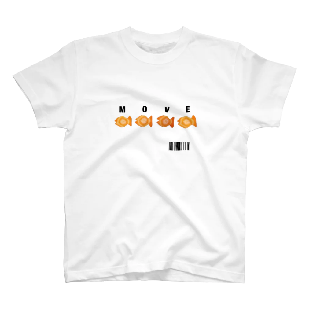 YUK SHOPのMOVE FISH スタンダードTシャツ