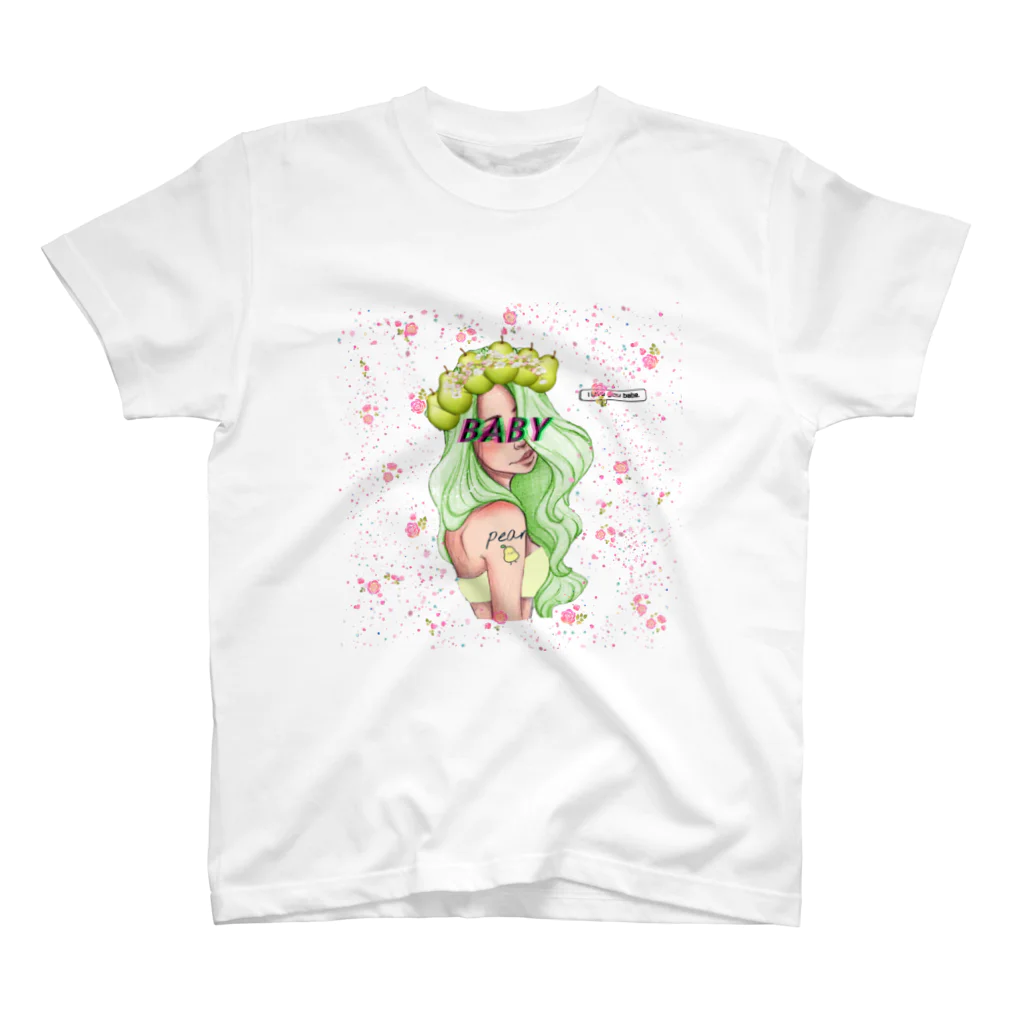 ポメラニアンたかはしのbaby スタンダードTシャツ