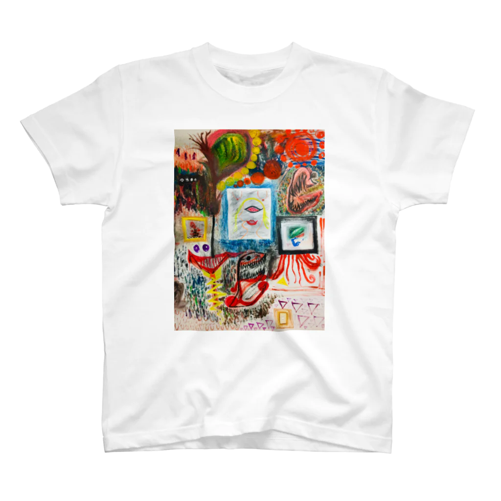 RyoY_ArtWorks_GalleryのChaos_Graffiti スタンダードTシャツ