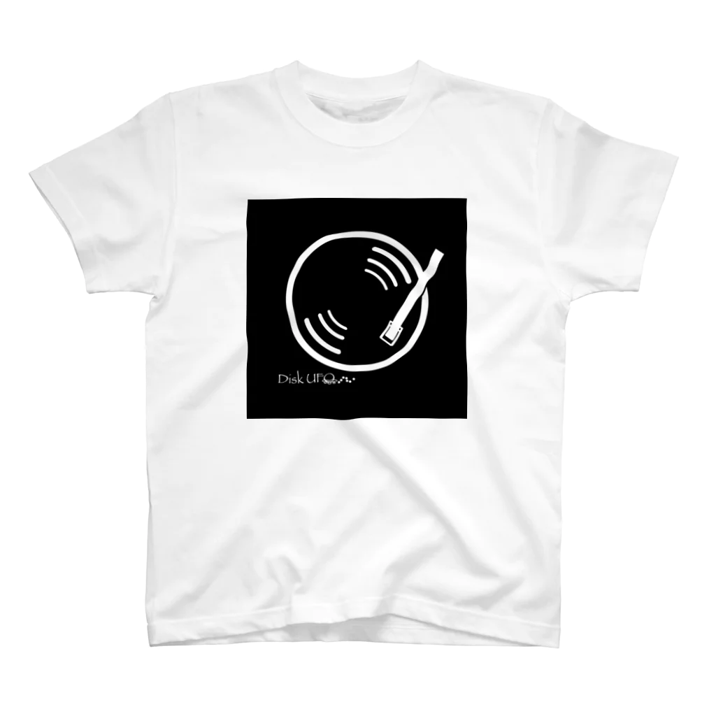 hidekaMusicのDisk UFO sharp スタンダードTシャツ