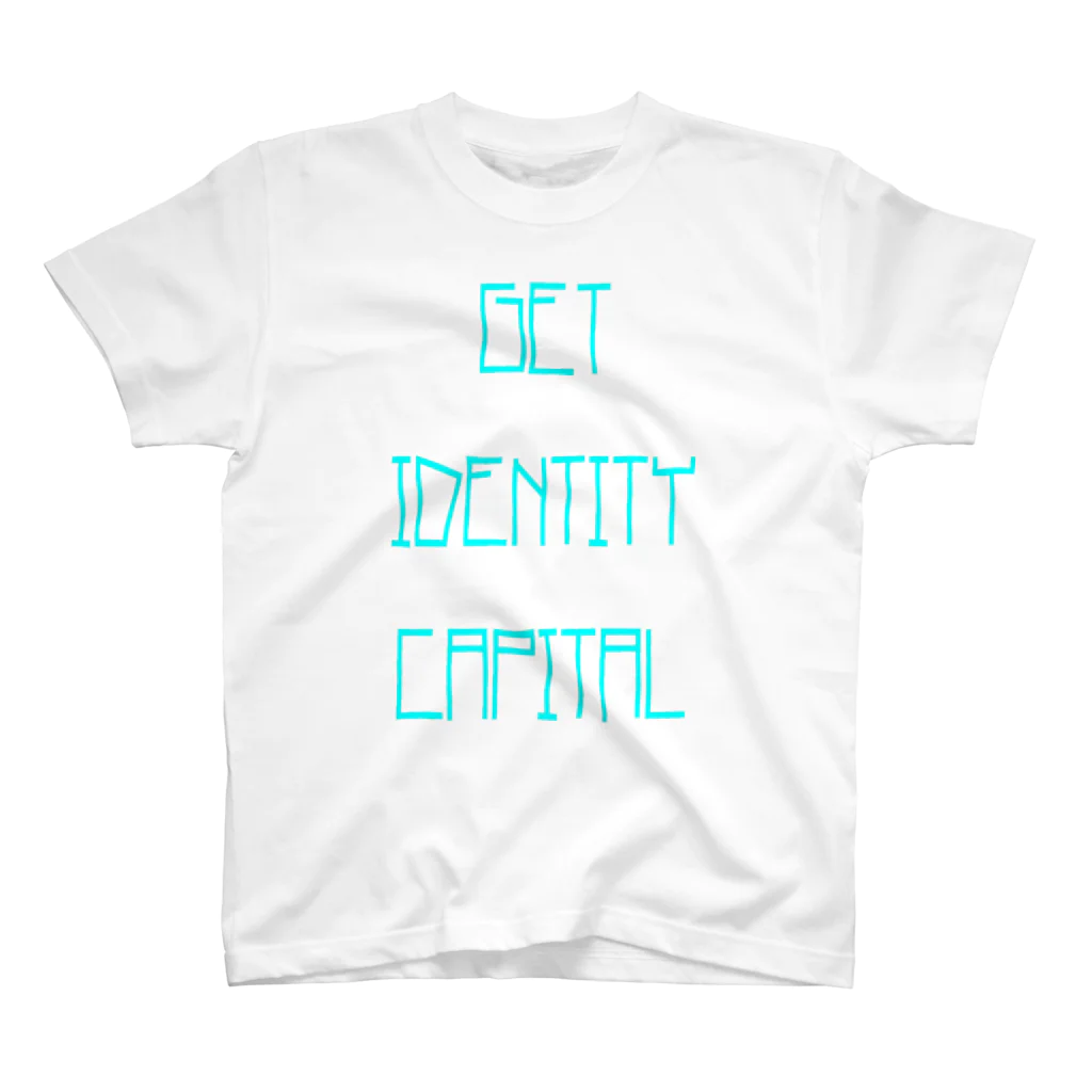 seiyafujitaのget identity capital スタンダードTシャツ