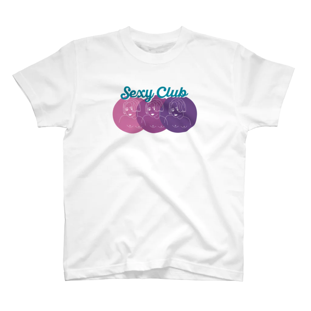 チハネミのsexy club スタンダードTシャツ