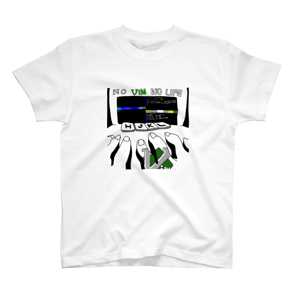 株式会社スガノワークスのNO VIM NO LIFE スタンダードTシャツ