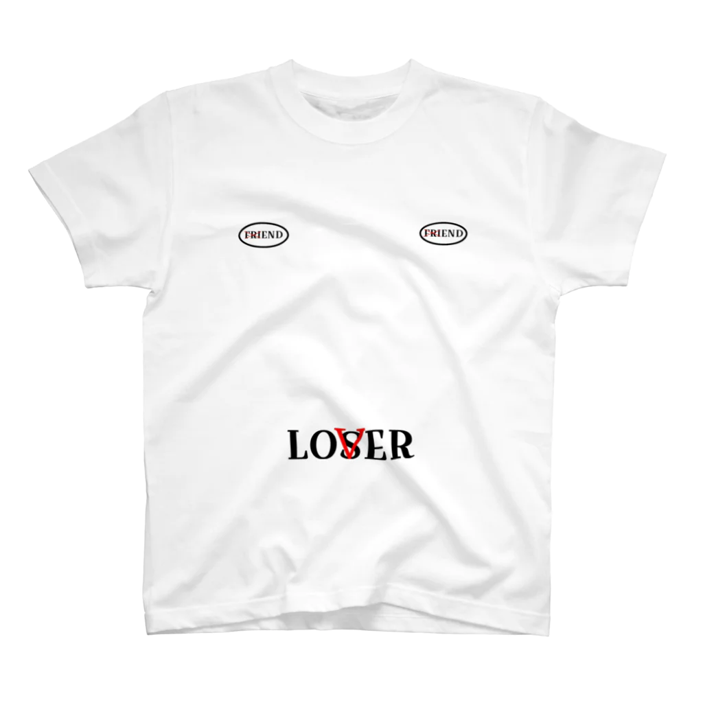 bannedのbanned LO(v)ER Regular Fit T-Shirt