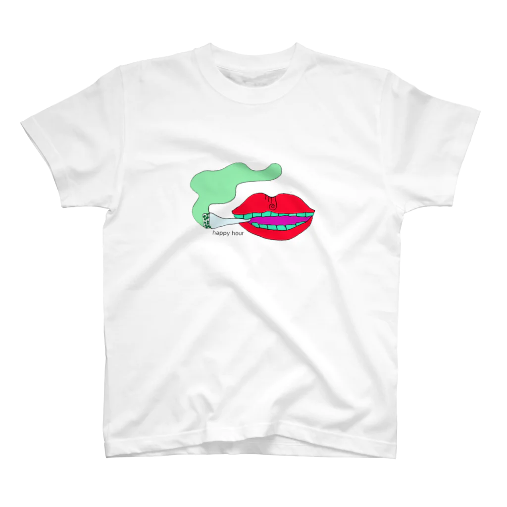 エクマリみつ子のハッピーアワー Regular Fit T-Shirt