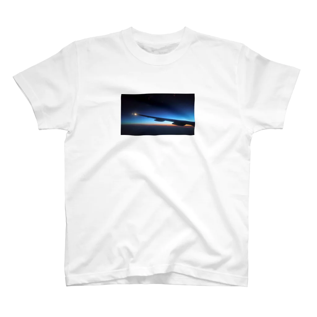 LAURENのFar up in the sky スタンダードTシャツ