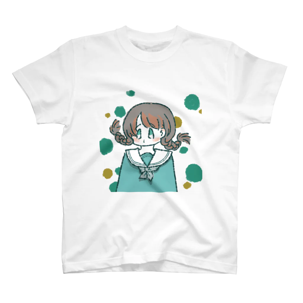 ちぐさとまーちゃんのセーラー服は正義 スタンダードTシャツ