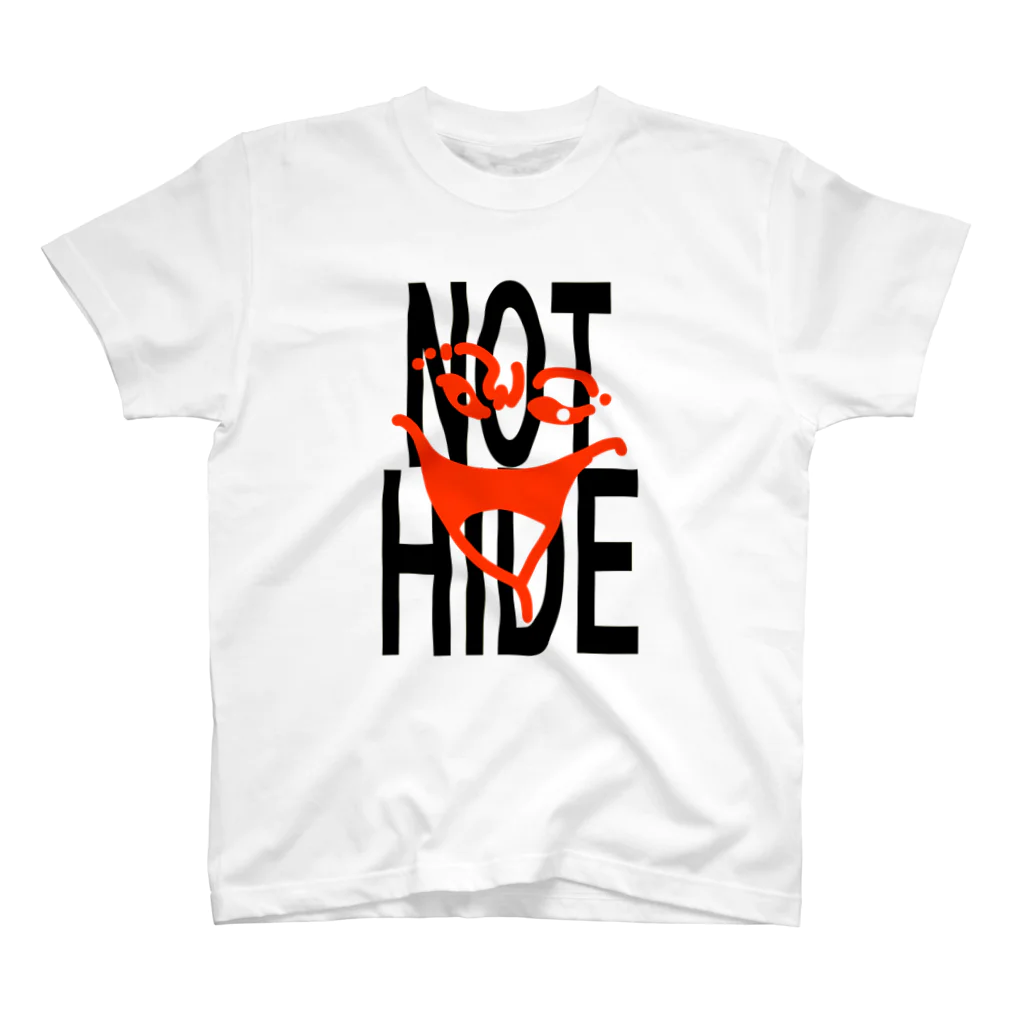 JunPEACEのNOT HIDE スタンダードTシャツ