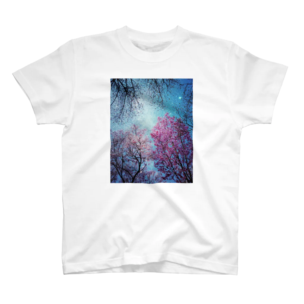 えあまてぃの桜×宇宙 スタンダードTシャツ