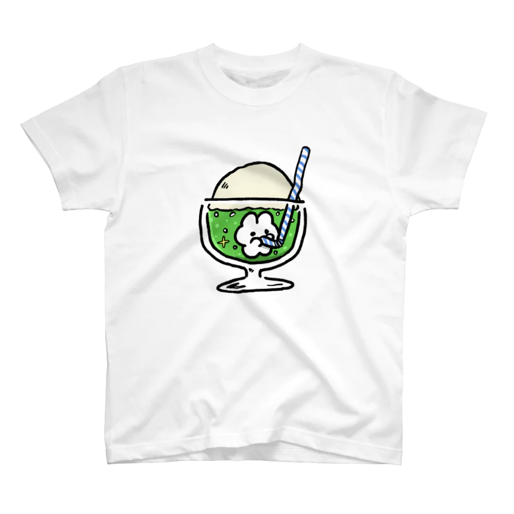 ざきよしちゃんのクリームソーダ（テンサイフェスタver） スタンダードTシャツ