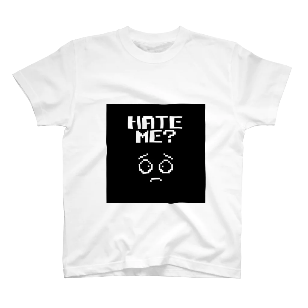 PicoPicoのHATE ME ? (ドット) Regular Fit T-Shirt