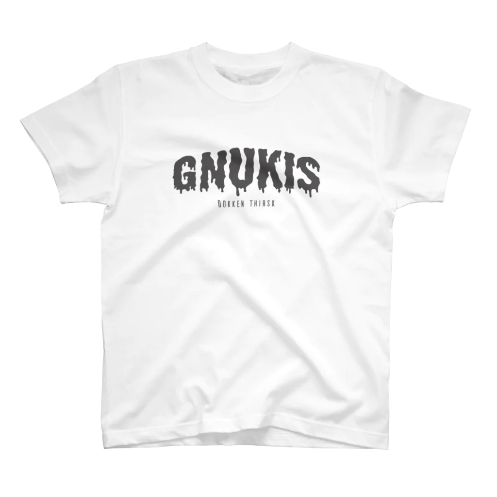 吉田電話 and The DOKKEN THIRSKのGNUKIS Tシャツ Regular Fit T-Shirt