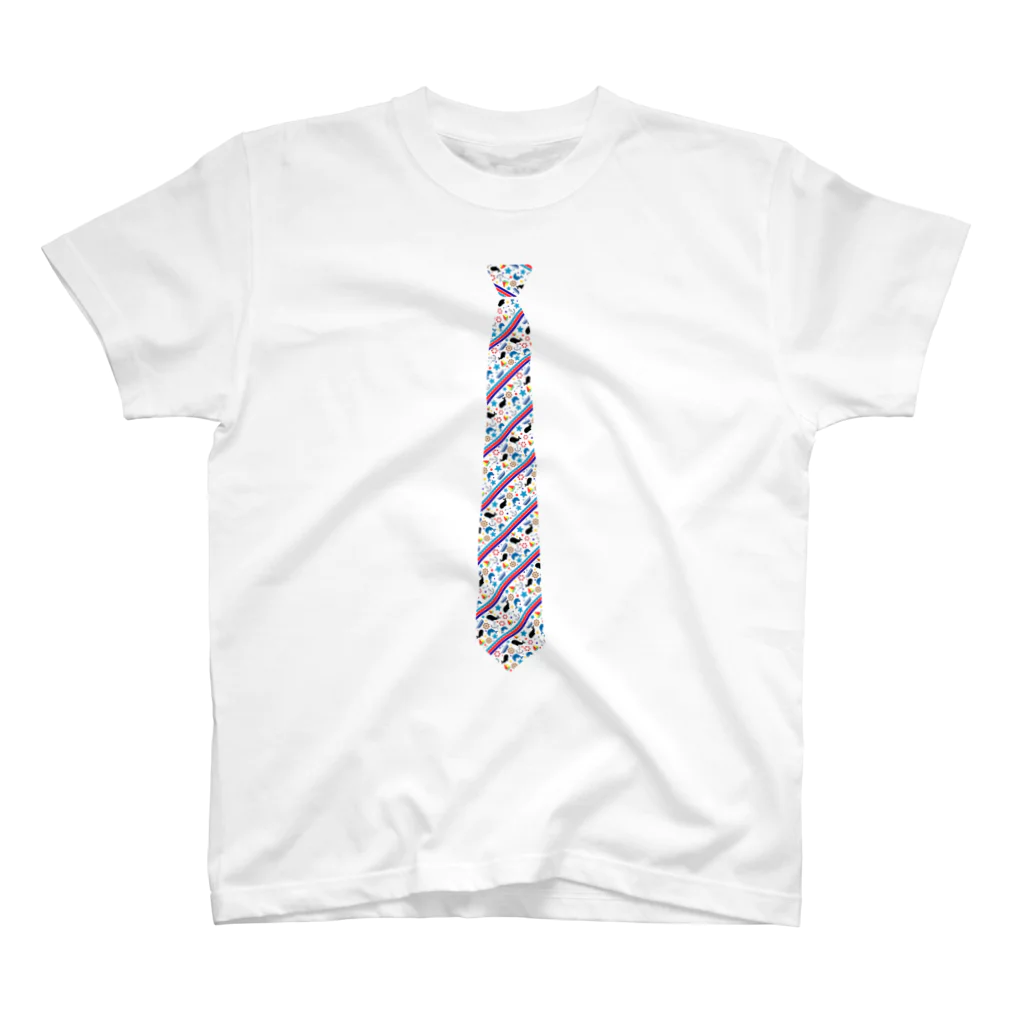 SECOND8のMarine necktie Regular Fit T-Shirt