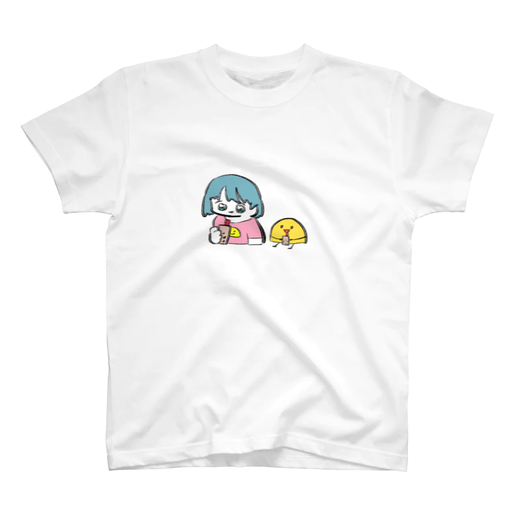 みけのタピ スタンダードTシャツ