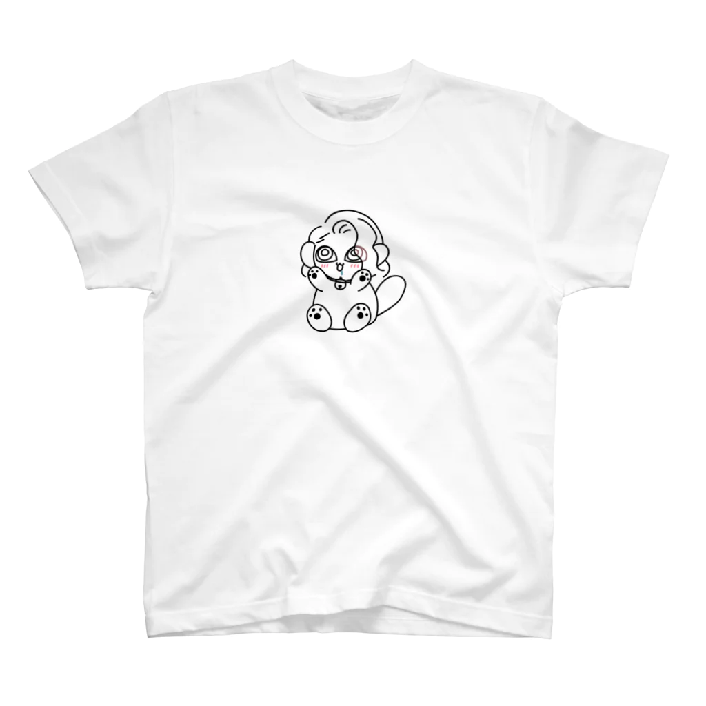 MuQ's SHOPのONEDARI PONPOKO スタンダードTシャツ