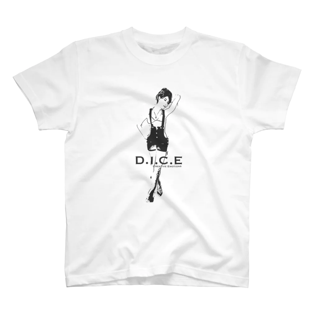 D.I.C.E productsのMEGU Tシャツ スタンダードTシャツ