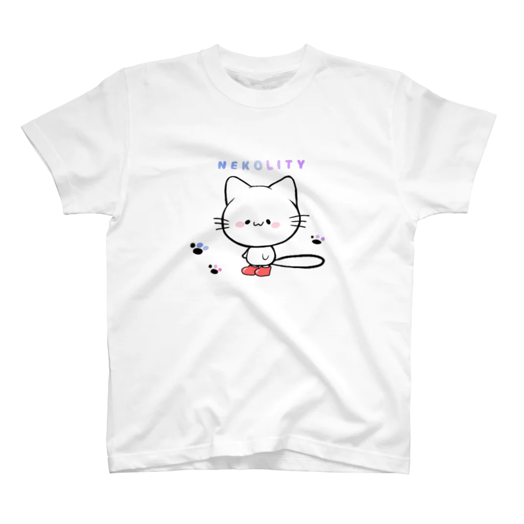 夜更 縢璃のねこりT Regular Fit T-Shirt