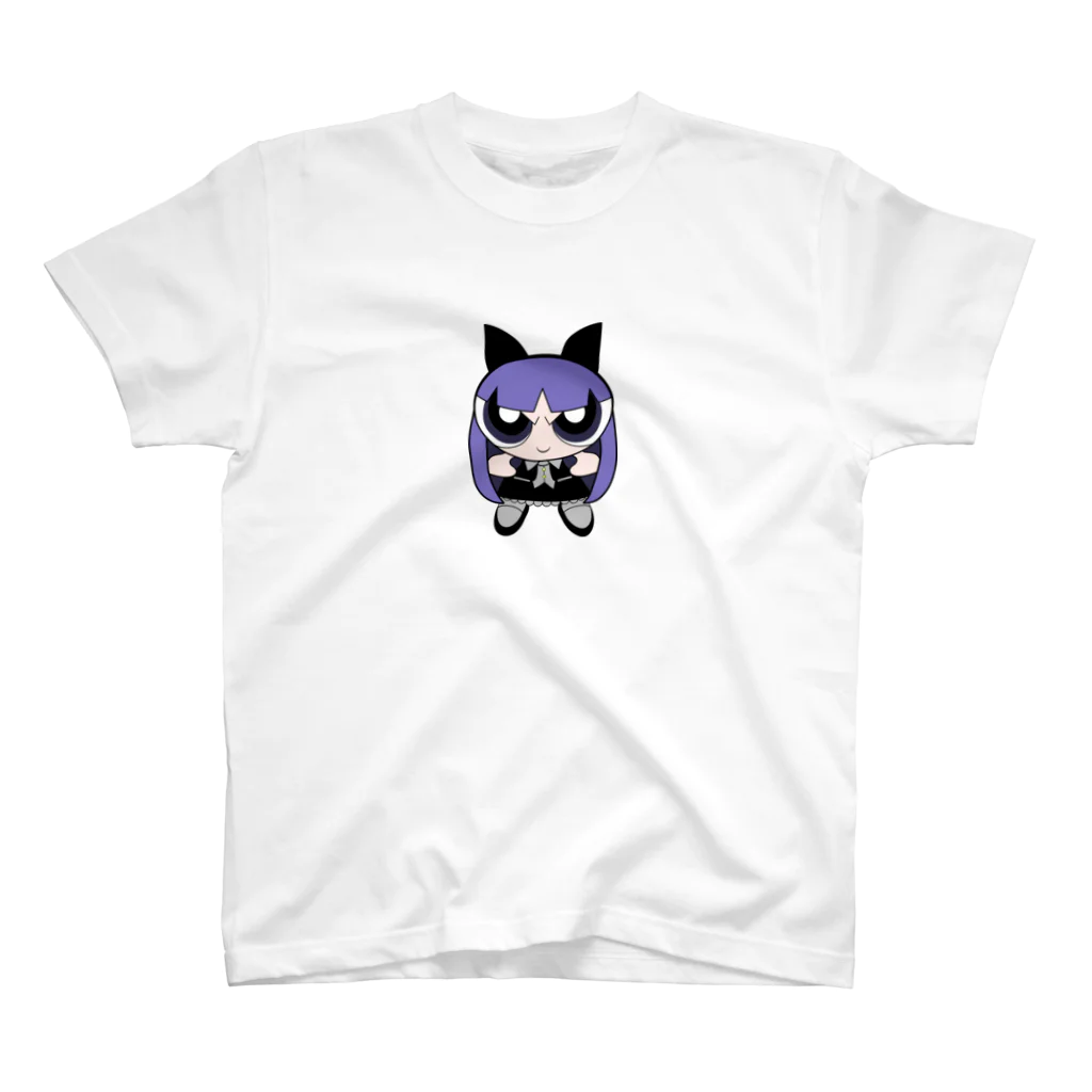 There Will Be Bloodのviolet girl black ver. スタンダードTシャツ