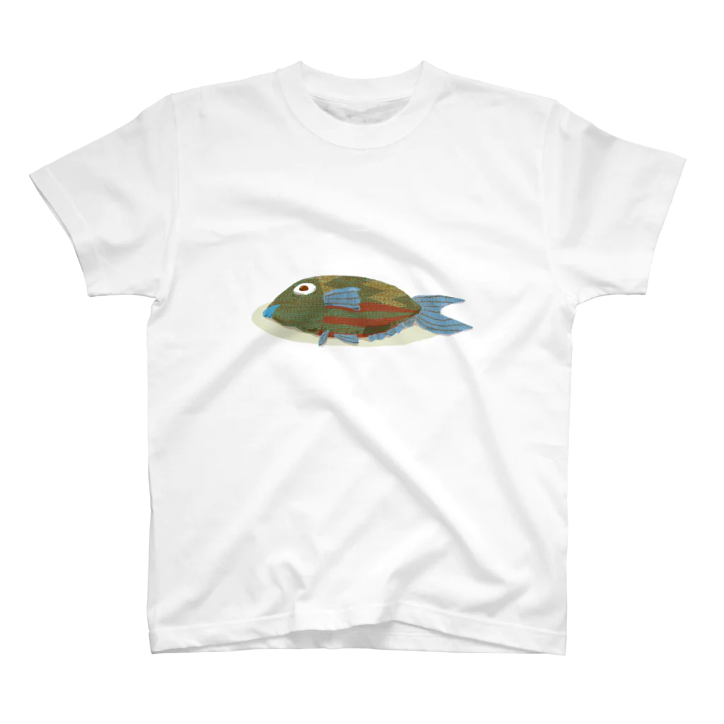 てりとりの毛糸の魚 スタンダードTシャツ