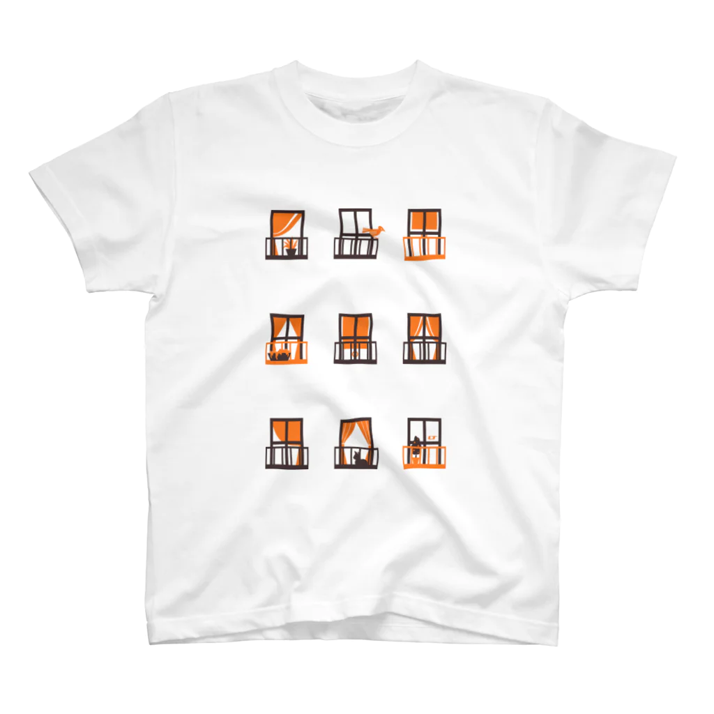 LINOS-Tのwindow Regular Fit T-Shirt